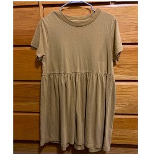 Urban Outfitters Yellow Babydoll Dress